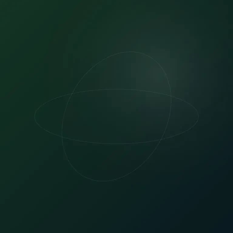 Painterly illustration of a large orbital space habitat against a cosmic backdrop
