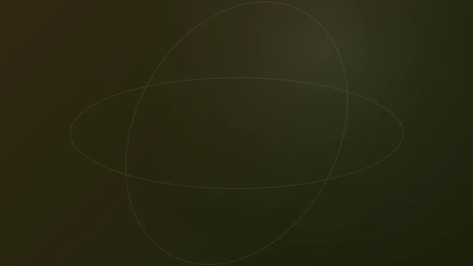 Painterly illustration of an orbital manufacturing platform above Earth processing materials in space